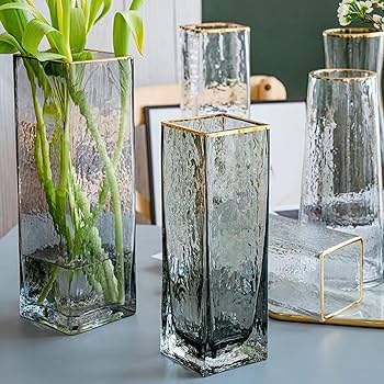 花瓶　花器　透明　ガラス　インテリア Clay（フラワーベース） ガラス花瓶 ガラスベース フラワー